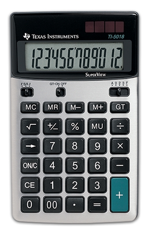 Namizni kalkulator Texas Instruments TI-5018 SV